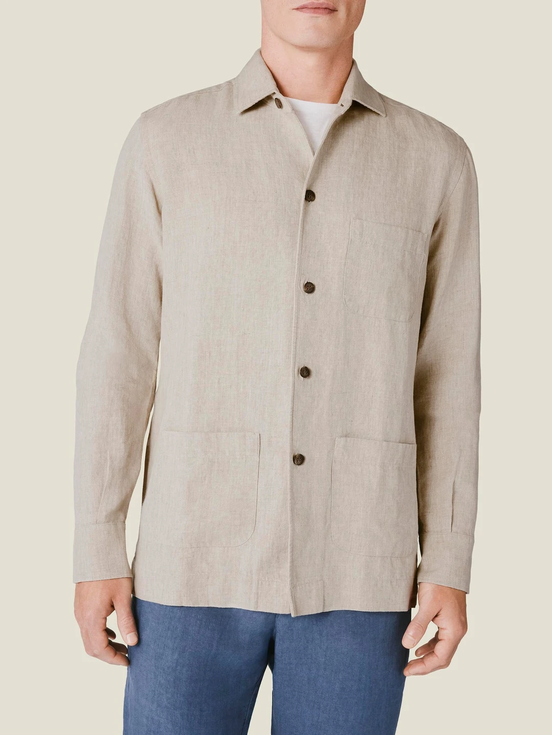 Minimalist Cotton Overshirt